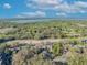 A panoramic aerial of condos surrounded by dense trees, showing proximity to waterway under a blue sky at 5036 Sherwood Ln # 3945-6, Haines City, FL 33844