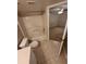 Neutral bathroom with shower and toilet at 5064 Park Central Dr # 1731, Orlando, FL 32839