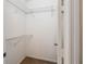 A walk-in closet with white walls and wire shelving provides ample storage space at 640 Cranes Way # 164, Altamonte Springs, FL 32701