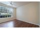 Bedroom with window overlooking the front yard at 9117 Lee Vista Blvd # 603, Orlando, FL 32829