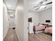 Bedroom with two beds and wood flooring at 9161 Shepton St, Orlando, FL 32825