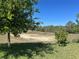 Beautiful grass view of a large vacant property with trees under a clear blue sky at 179 Blue Cypress Dr, Davenport, FL 33837
