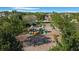 Wonderful neighborhood playground area with slides and swings for the children to have fun and make new friends and memories at 2015 Sandy Garden Ln, Winter Garden, FL 34787