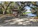 Community boat ramp access point with a small information kiosk with lake access for residents at 211 Lazio Cir, Debary, FL 32713
