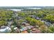 Gorgeous neighborhood aerial view features beautiful homes with luxurious pools and landscaping at 250 Cortland Ave, Winter Park, FL 32789