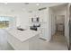 Modern kitchen with stainless steel appliances, large island, and plenty of counter space for meal preparation at 2514 Linda Knoll Ln, Bartow, FL 33830
