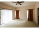 The spacious main bedroom boasts a private entrance to the backyard at 2788 Roccella Ct, Kissimmee, FL 34747