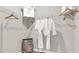Walk-in closet featuring built-in shelving and ample storage space at 2825 Jamaica Way, Haines City, FL 33844