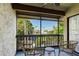 Screened in balcony offers a relaxing area to enjoy Florida's outdoors at 2900 S Semoran Blvd # 4, Orlando, FL 32822