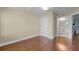 Bedroom featuring hardwood floors and a bathroom at 366 Waterside Dr # 102, Altamonte Springs, FL 32701