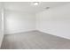 Bedroom with carpeted floor, neutral paint and a door at 4337 Switchgrass Ln, St Cloud, FL 34772