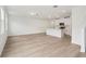 Spacious open-concept featuring a kitchen island with modern appliances and lots of natural light at 4337 Switchgrass Ln, St Cloud, FL 34772