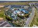 Aerial view of the community pool, lazy river, and mini golf at 4361 Lana Ave, Davenport, FL 33897