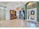 Welcoming entryway with tile flooring, neutral wall colors, and modern lighting fixtures at 1730 Boat Launch Rd, Kissimmee, FL 34746