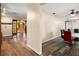 Bright dining room with modern table and chairs at 1800 Johnson Dr, Clermont, FL 34711