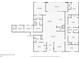 Detailed floor plan showcasing the layout of this home's bedrooms, bathrooms, kitchen, and living spaces at 12323 Sweet Hill Rd, Polk City, FL 33868