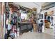 Well-organized garage space with shelving, tool chest, and ample storage solutions at 1401 W Highway 50 # 45, Clermont, FL 34711