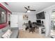 Relaxing living area with cozy seating and space for a home office setup and entertainment at 204 Smokerise Blvd, Longwood, FL 32779