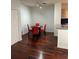 Dining area featuring hardwood flooring and seating for four at 2717 Maitland Crossing Way # 4-103, Orlando, FL 32810