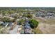 Overhead view of townhomes nestled in a community with green spaces and easy access to parking at 3605 S Saint Lucie Dr, Casselberry, FL 32707