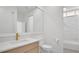 Modern bathroom with a beautiful sink vanity and walk-in shower at 409 W 2Nd Ave, Windermere, FL 34786