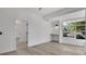 Bright bedroom with laminate floors and a custom built-in desk at 409 W 2Nd Ave, Windermere, FL 34786