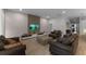 Spacious living room featuring modern decor and comfortable seating arrangements for a relaxing atmosphere at 418 Marcello Blvd, Kissimmee, FL 34746