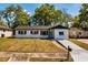 Charming single-story home with a manicured lawn, inviting entrance, and freshly painted exterior at 5603 Marie Ct, Orlando, FL 32818