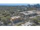 Aerial shot of the construction site with city skyline views in the background at 1002 E Robinson St # 1, Orlando, FL 32801