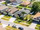 Aerial shot of property showing the house, yard, and location within the neighborhood at 2258 Crystal Falls Way, Orlando, FL 32824