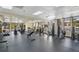 Well-equipped gym with various machines, free weights, and ample workout space at 530 E Central Blvd # 501, Orlando, FL 32801