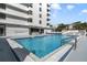 The condo offers a sparkling in-ground pool for residents, perfect for relaxation and recreation at 530 E Central Blvd # 501, Orlando, FL 32801