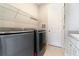 Convenient laundry room equipped with modern, front-loading washer and dryer units at 12849 Bovet Ave, Orlando, FL 32827