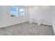 Bedroom features neutral carpet and two corner supports for decor at 3036 Country Side Dr, Apopka, FL 32712