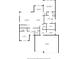 Floorplan of the first floor with dimensions of each room and garage at 3036 Country Side Dr, Apopka, FL 32712