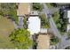 Aerial shot of rooftop and surrounding lush landscape creating a beautiful and peaceful retreat at 601 W Old Us Highway 441 # 3-A, Mount Dora, FL 32757