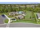 Relax at this resort-style community pool, playground and covered picnic area with lush landscaping and parking at 17394 Million Lakes Ct, Clermont, FL 34714