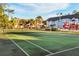 Well-maintained tennis court at the community, ideal for active residents and friendly matches at 2030 Royal Bay Blvd # 62, Kissimmee, FL 34746