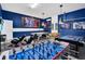 This awesome game room has a foosball table and gaming chairs, perfect for Gathering fun at 2557 Shanti Dr, Kissimmee, FL 34746