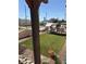Relaxing backyard featuring artificial turf, perfect for low-maintenance enjoyment at 529 Hillside Nw Ave, Daytona Beach, FL 32118
