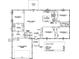 Detailed floor plan showcasing the layout of a spacious home with a living area, bedrooms, and a 2-car garage at 13010 Hazelnut Ln, Astatula, FL 34705