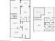 Detailed floor plan showcasing layout of living spaces, bedrooms, bathrooms, and outdoor areas at 1105 Woodbine St, Fern Park, FL 32730
