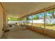 Enclosed patio with plenty of space to relax and entertain or have a meal at 15733 Switch Cane St, Clermont, FL 34711