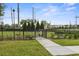 Community dog park featuring green grass, and an access gate at 3173 Riverboat Way, Oviedo, FL 32765