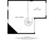 Floor plan view of loft above circular staircase at 320 Isabella Dr, Longwood, FL 32750