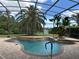 Beautiful screened pool with a spa, lovely brick surround and lots of foliage for privacy at 3340 Fernlake Pl, Longwood, FL 32779
