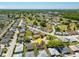 Aerial view of neighborhood showcasing a residential community with golf courses and scenic landscaping throughout at 3748 Innisbrook Dr, Lakeland, FL 33810