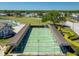 Organized shuffleboard courts with covered seating offer a social and recreational activity within the community at 3748 Innisbrook Dr, Lakeland, FL 33810