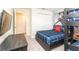 Charming bedroom featuring a bunk bed, and a flat-screen TV at 4962 Windermere Ave, Kissimmee, FL 34746