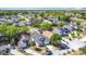 This aerial shot highlights the home's lush surroundings and convenient location in a serene neighborhood at 6921 Blair Dr, Orlando, FL 32818